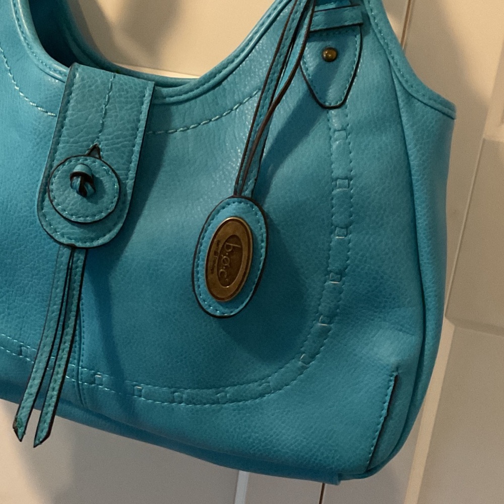 💕b.o.c. Turquoise Shoulder Handbag tote Bag - Picture 2 of 6